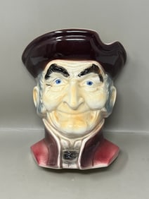 Royal Copley Colonial Man Figural Ceramic Pocket Vase