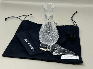 Anne Fontaine Crystal Mini Decanter Perfume Bottle with Stopper