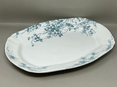 Antique Ironstone F Winkle & Co "Clifford" Pattern Serving Plate