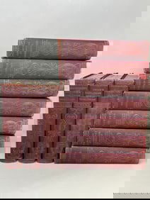 Antiquarian Charles Dickens Book Set Printed by Dana Estes & Co