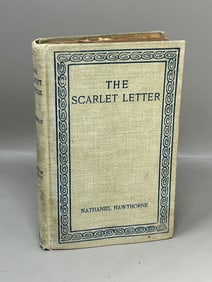 Second Edition Scarlet Letter Nathanial Hawthorne Antique Book