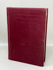 College Handbook of Composition Woolley and Scott Book