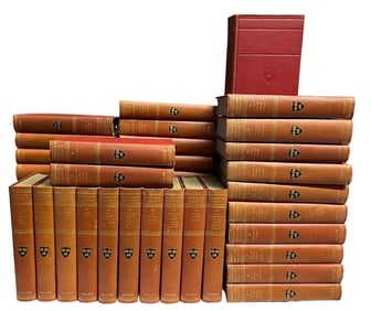 c. 1914 Complete Set of Harvard Classics Antiquarian Book Set