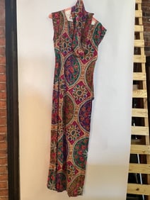 Sz Small Calypso St Barth Silk Maxidress