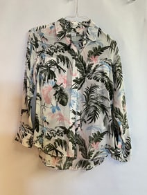 Sz XS Equipment Femme Silk Blouse
