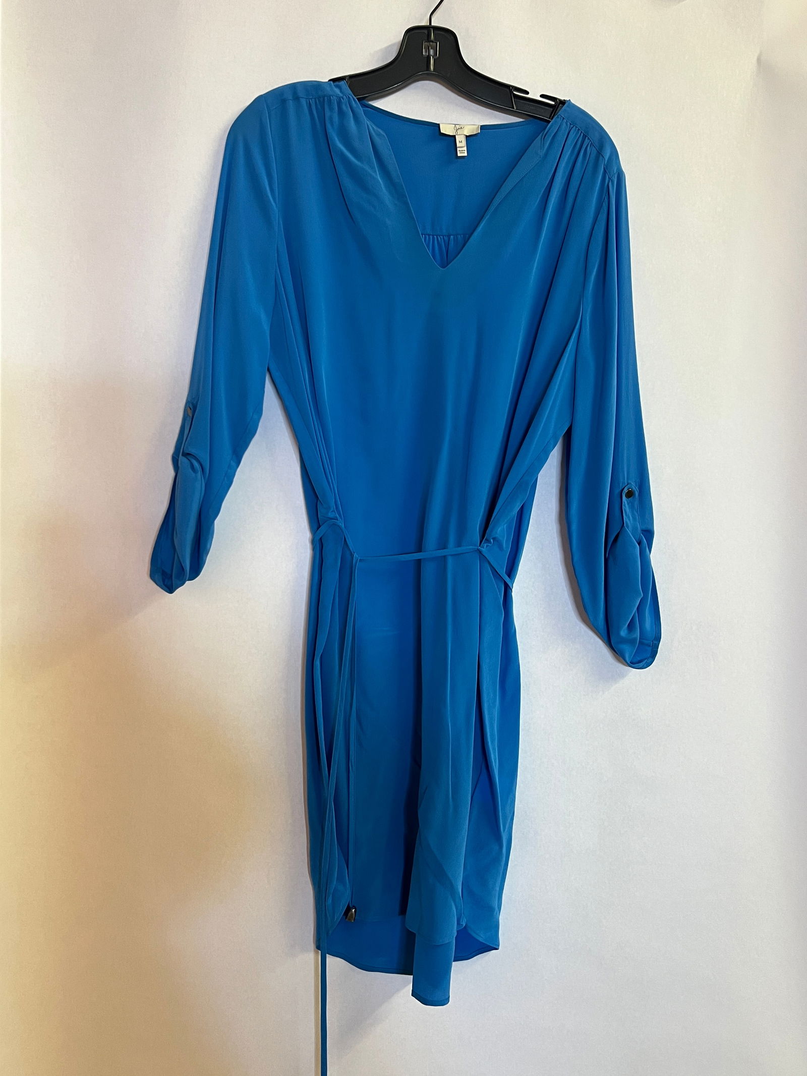 Sz M Joie Silk Blue Cocktail Dress: 100% Silk