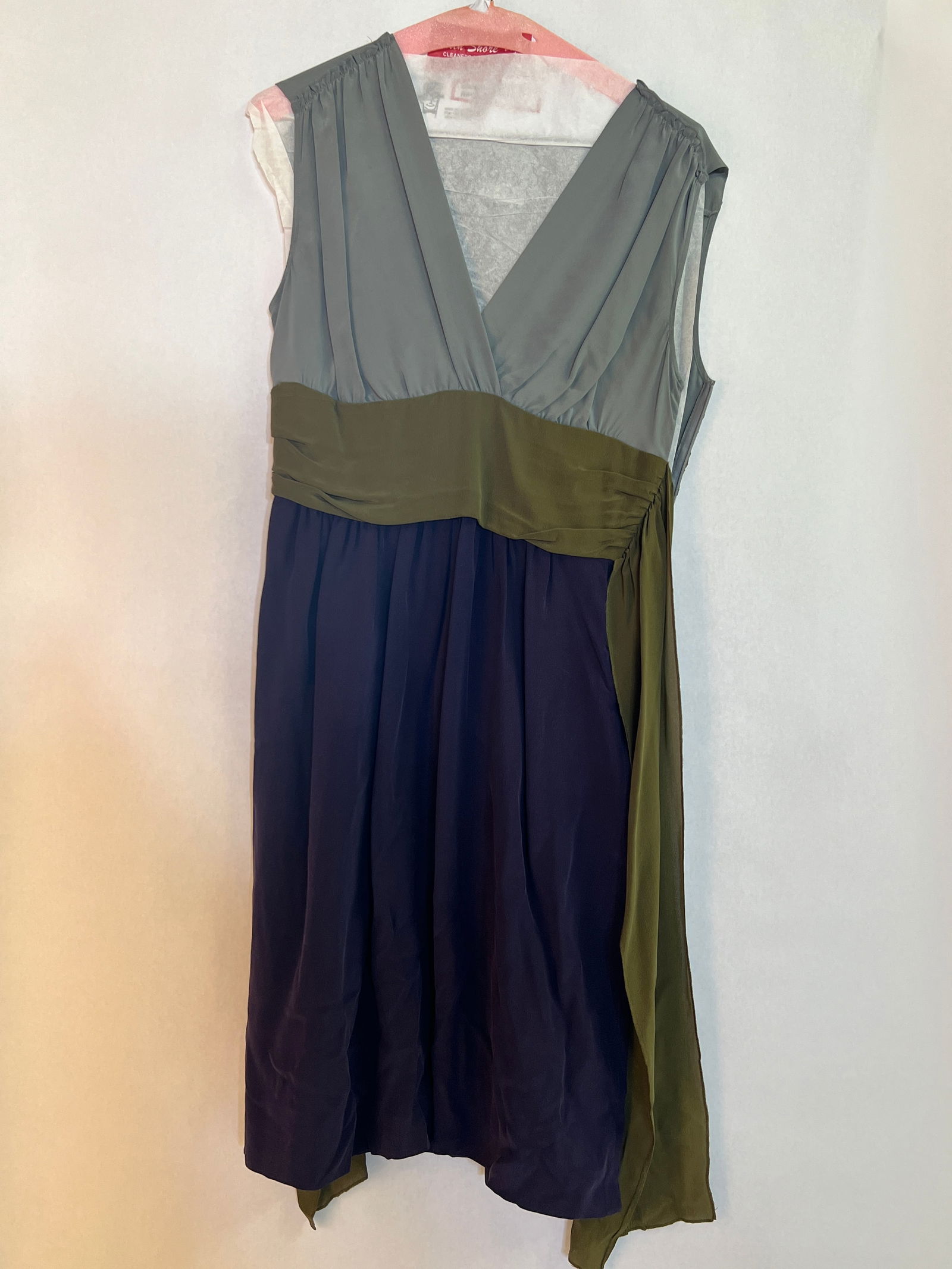 Philosophy di Alberta Ferretti Silk Dress: no size available, approximately S-M
