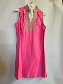 Sz S STS Sail to Sable Mandarin Collar Dress