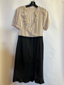 Sz 8 Rebecca Taylor Silk and Wool Dress