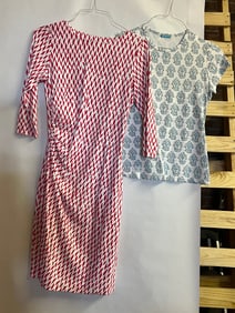 Sz S J McLaughlin Stretch Knit Top & Dress