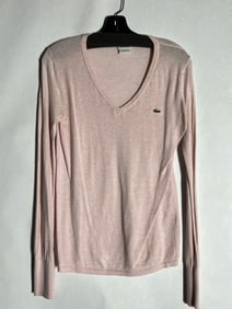 Sz 40 Lacoste Cotton Cashmere Blend Sweater