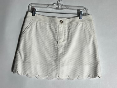 Lilly Pulitzer Sz 4 Scallop Edged Romper Skirt