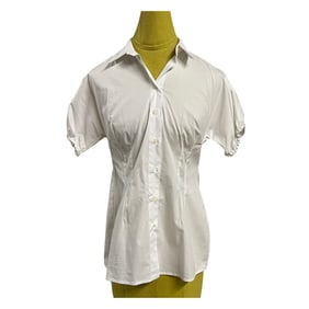 Sz 40 Dolce & Gabbana Stretch Cotton Blouse