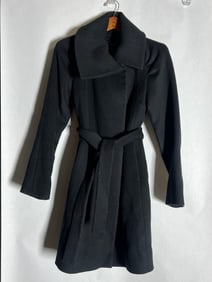 Sz S Elie Tahari Wool Belted Coat