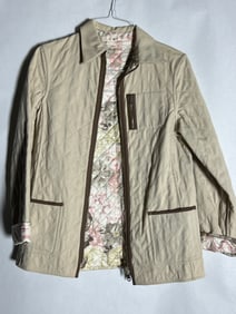 100% Silk Sporty Jacket