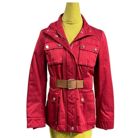 Sz S Carolina Herrera Belted Jacket