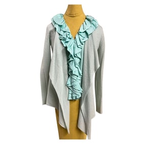 Sz M Ralph Lauren Blouse, 100% Cashmere White and Warren Sweater