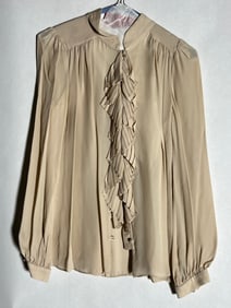 Sz 2 Milly of New York Silk Blouse