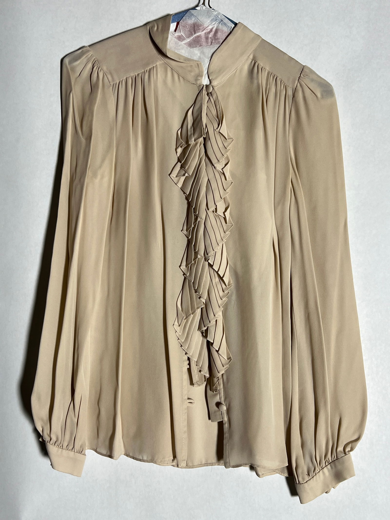 Sz 2 Milly of New York Silk Blouse (1 of 4)