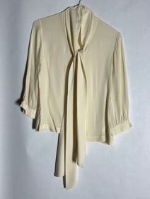 Sz 4 Tory Burch 100% Silk Blouse