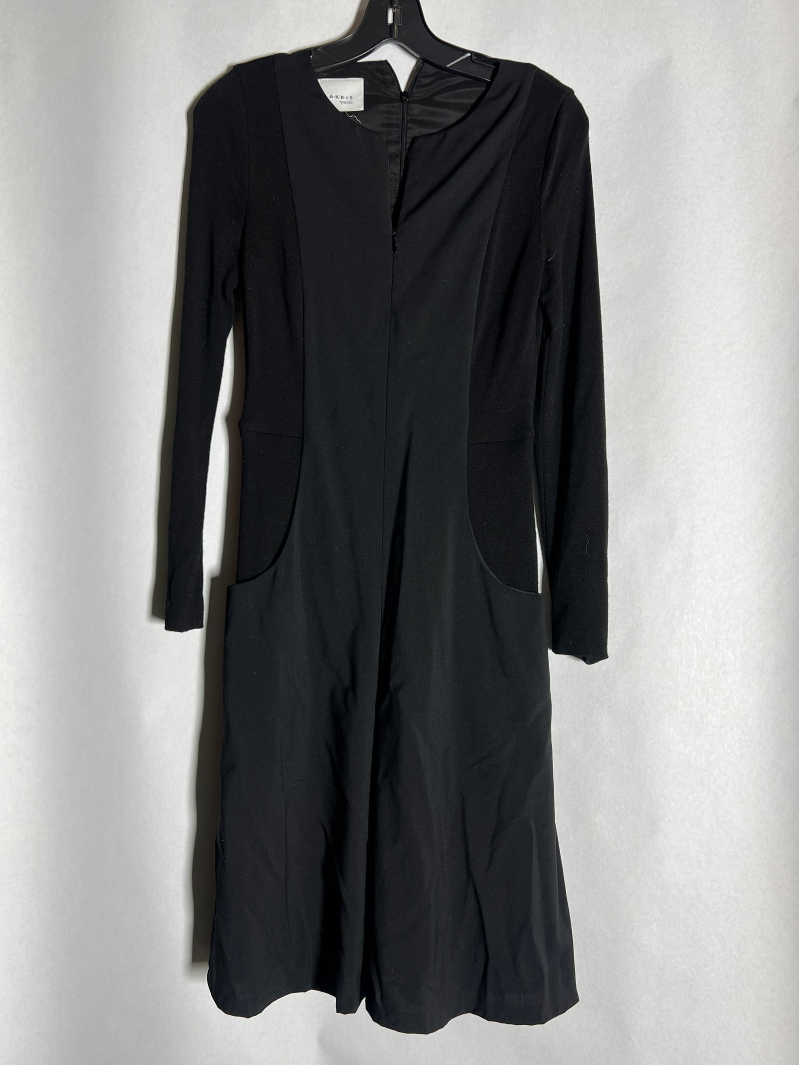 Sz 4 Akris Punto Lined Wool Geometric Dress (1 of 5)