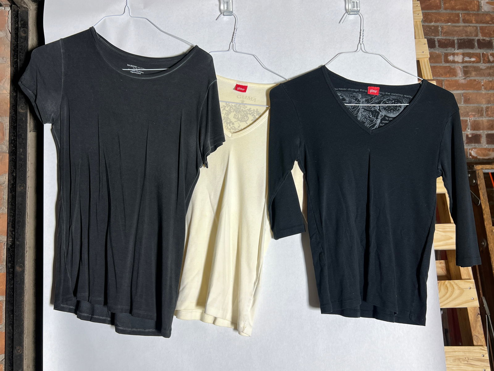 Glima, Majestic Filatures Casual Tops: stretch cotton