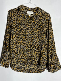 Sz 6 Derek Lam 10 Crosby Silk Blouse