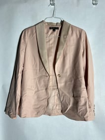 As Found sz 4 Elizabeth & James Satin Trimmed Blazer