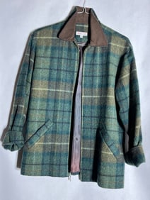 Sz S Talbots Plaid Jacket