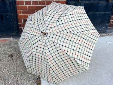 Brooks Brothers Plaid Umbrella
