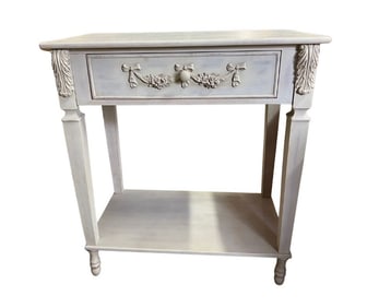 French Country Chic Side Table Occaisional Table
