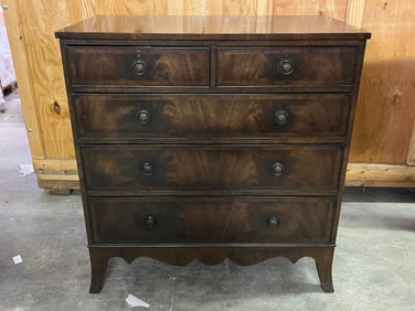 Antique Georgian Sideboard Cabinet Chest of Drawers