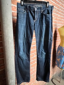 Sz 29 Citizens of Humanity Straight Leg Stretch Denim Jeans