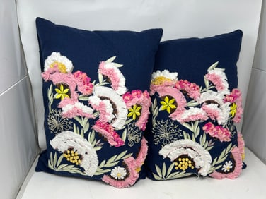 Magaschoni Home Embroidered & Embellished Throw Pillows