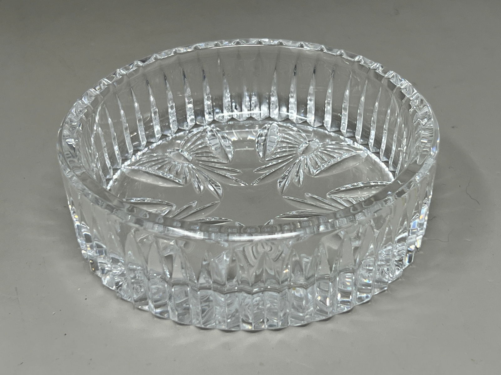 Waterford Crystal Best Wishes Wine Bottle Coaster: great addition to the holiday table
