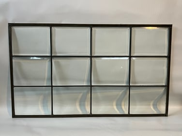 Bevelled Leaded Glass Window Pane