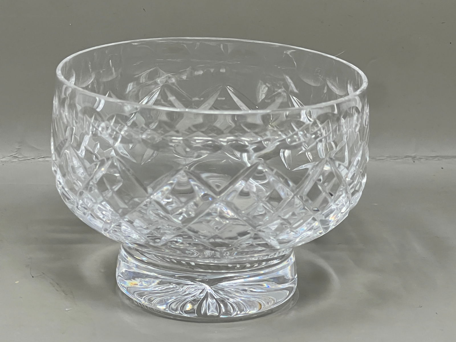Stuart Crystal Art Glass Candy Dish Finger Bowl: brilliant