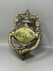 Vintage Solid Brass Door Knocker Doorknocker