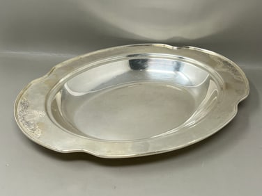 Rogers Bros Ancestral Silverplated Serving Bowl