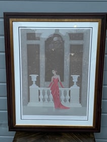 Hand Signed Post Modern Serigraph Annie Reitvat L'Ete Opera