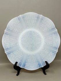 MacBeth Evans Depression Glass Plate White