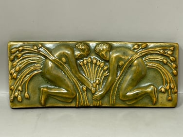 Scott Weaver Art Deco Inspired Pewabic Tile Studio Pottery