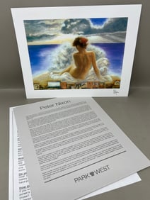 Peter Nixon "Venus Anadyomene" 7"x9 3/8" Seriolithograph, Signed in Plate