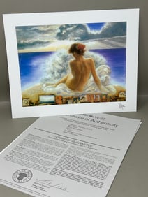 Peter Nixon "Venus Anadyomene" 7"x9 3/8" Seriolithograph, Signed in Plate