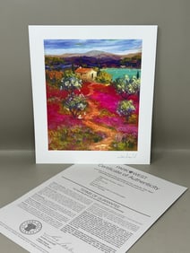 Duaiv "Arrivee au Lac" 8.5"x7" Seriolithograph, Signed in Plate