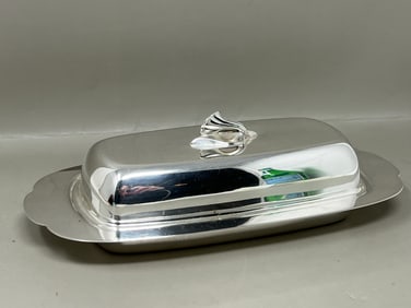 Oneida Silverplate Butter Dish