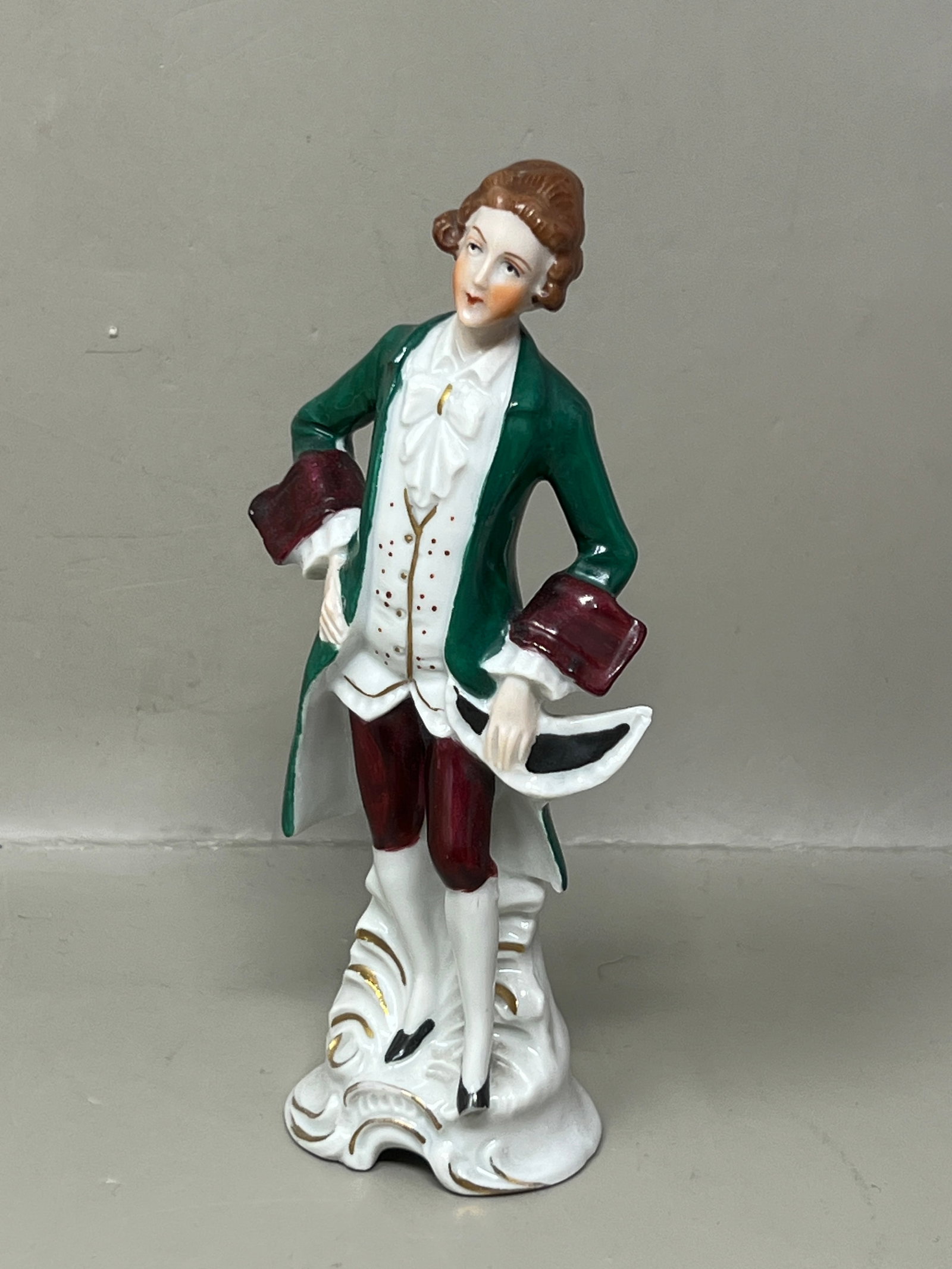 Dresden Porcelain Man Figurine 18532 G68 Germany (1 of 8)