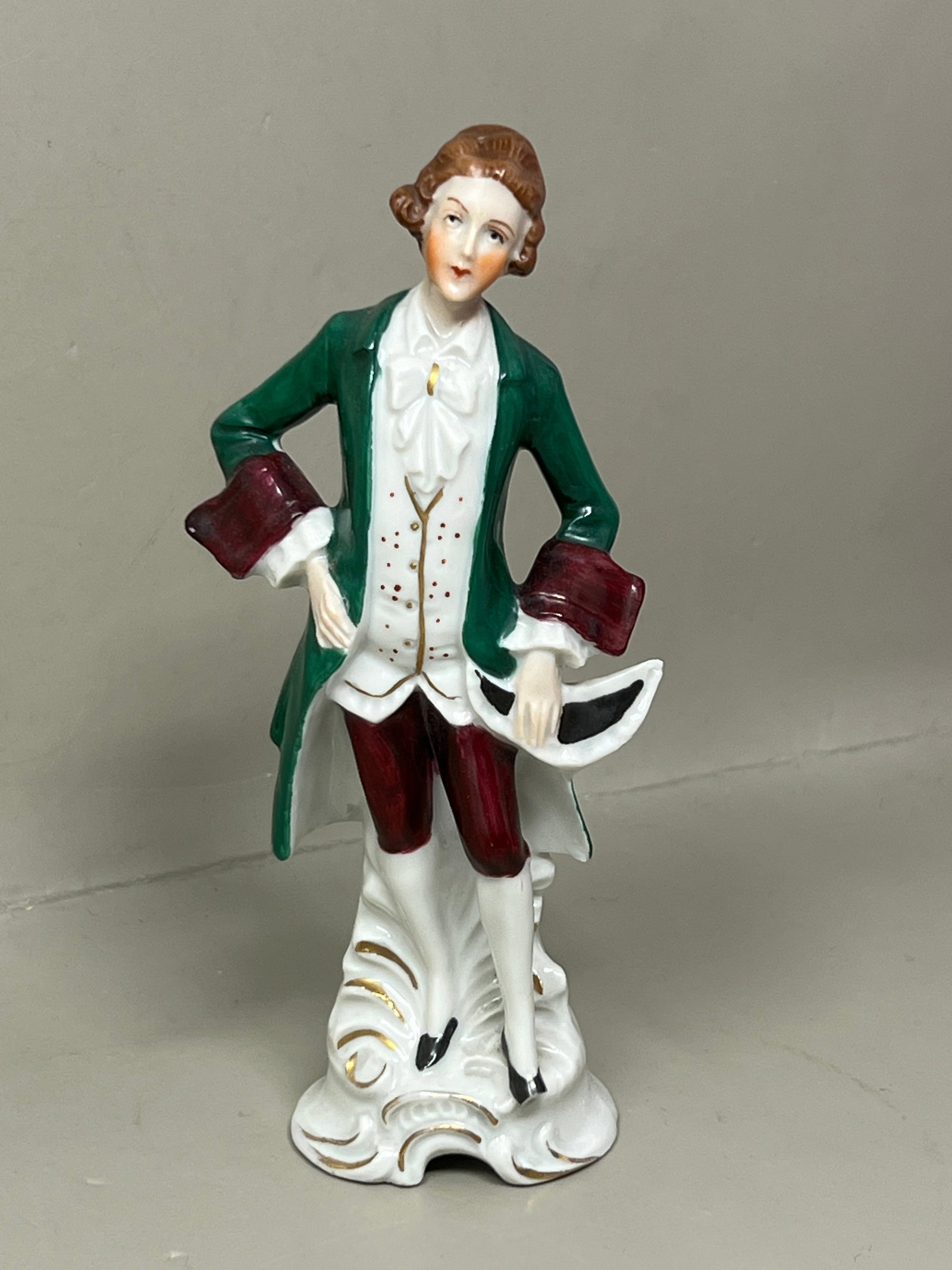 Dresden Porcelain Man Figurine 18532 G68 Germany (1 of 8)