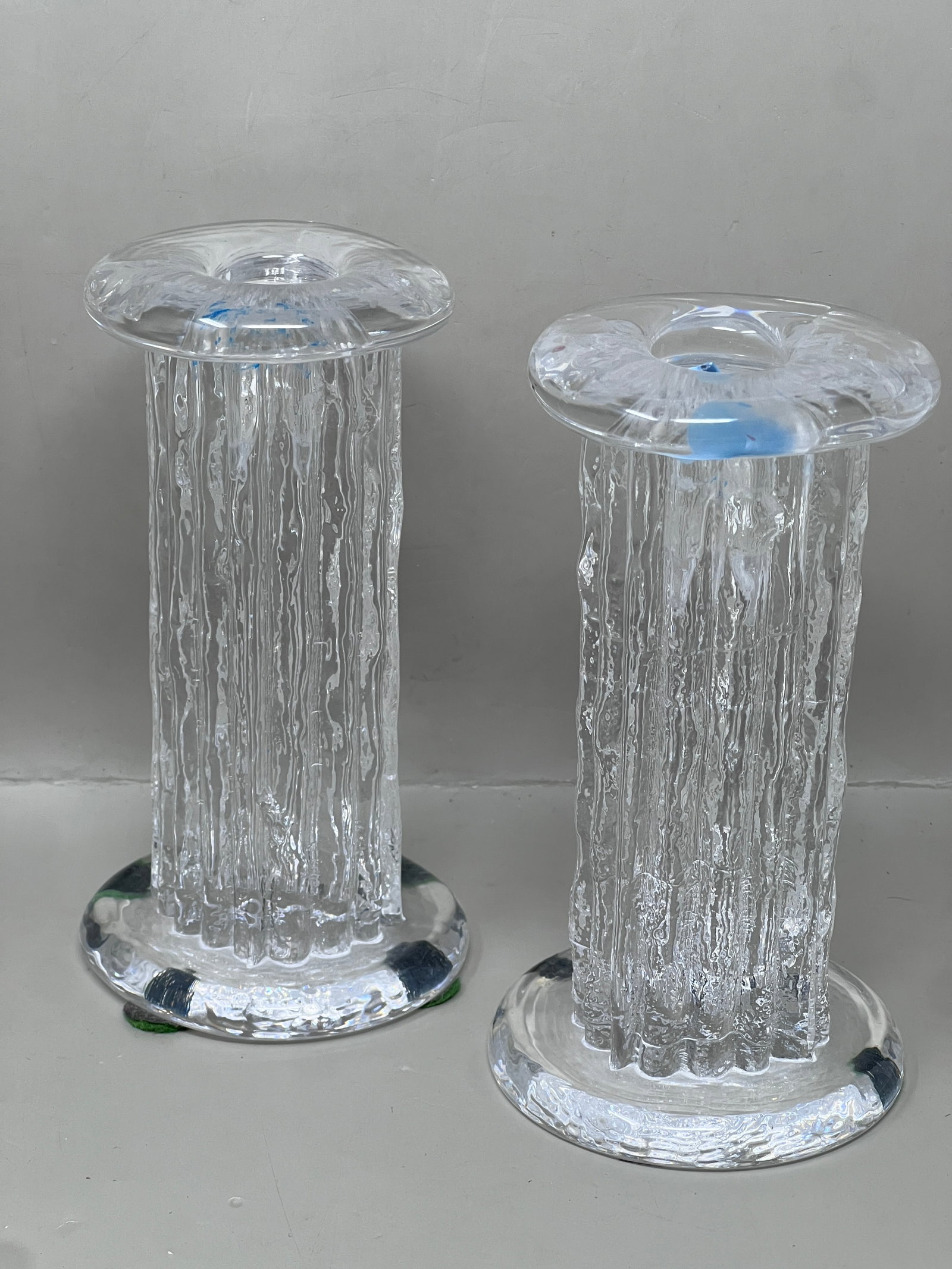 Pair of 1970s Kosta Boda Rurik Pillar Candle Holders (1 of 5)