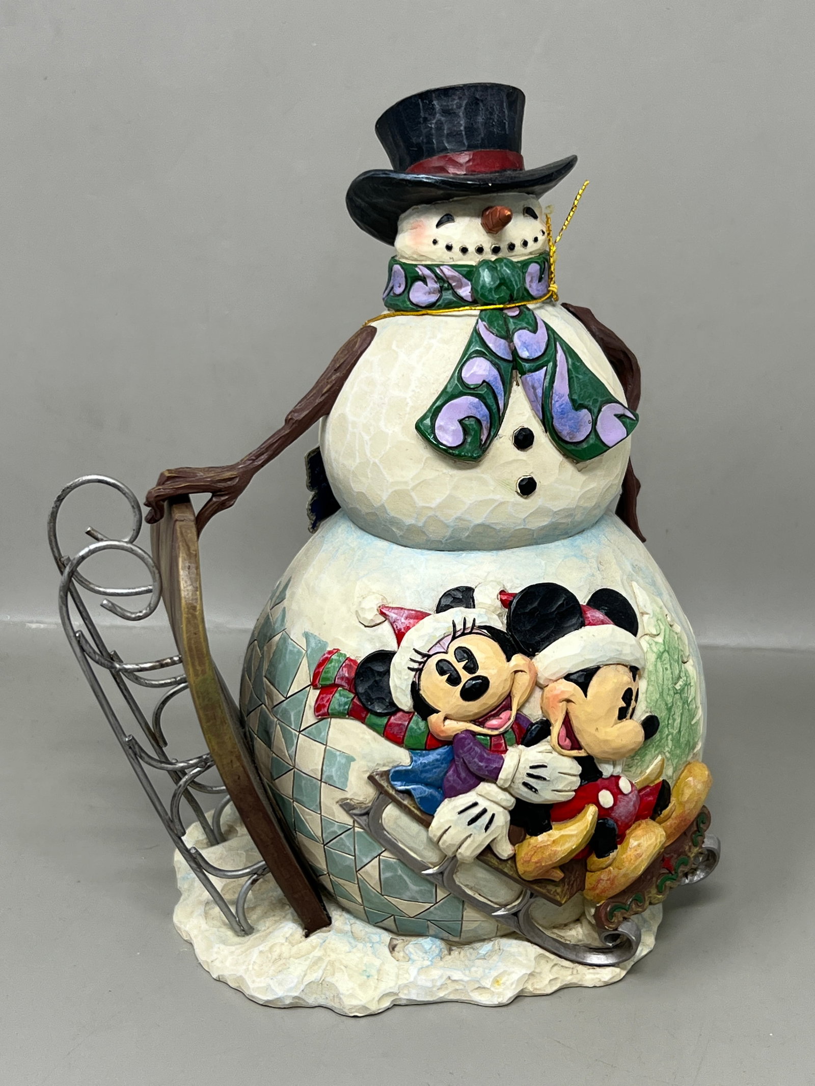 Jim Shore for Disney Showcase "A Sporting Good Time" Christmas Figurine (1 of 8)